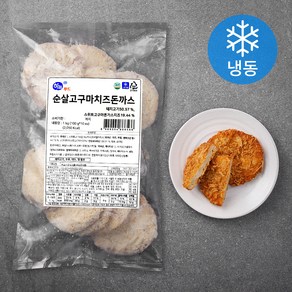 하늘푸드 순살 고구마 치즈돈까스 10p (냉동), 1kg, 1개