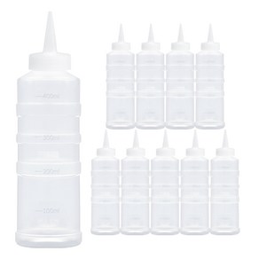 일상속반짝 국내생산 잘라쓰는 소스통 1구 뚜껑 미포함, 400ml, 10개