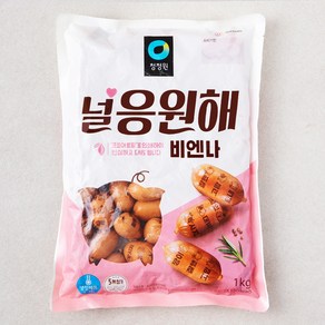 청정원 널 응원해 비엔나, 1kg, 1개