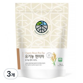 평창다원 유기농 현미차 삼각티백, 1.5g, 20개입, 3개