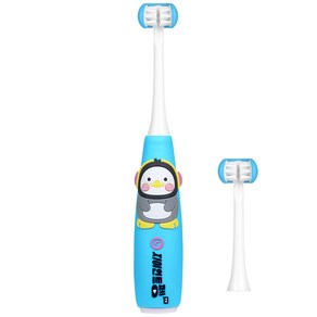 베이비 펭수 3D칫솔모 아동 전동칫솔