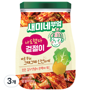 새미네부엌 겉절이 양념