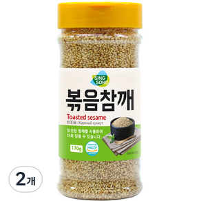 신송 볶음참깨, 170g, 2개