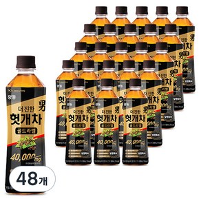 광동 더 진한 헛개차 골드라벨, 48개, 500ml