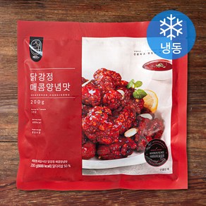 허닭 식단 닭강정 매콤양념맛 (냉동), 200g, 1개