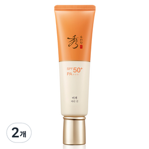 수려한 비책자단 선크림 SPF50+ PA+++