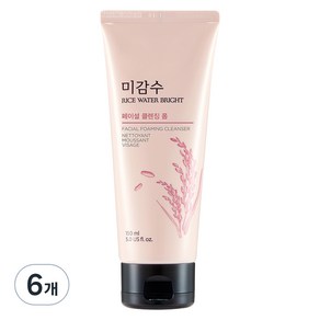 더페이스샵 미감수 브라이트 페이셜 클렌징 폼, 150ml, 6개