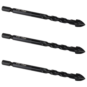 이엑스파워 4날 만능드릴비트 10mm EMD-10, 3개