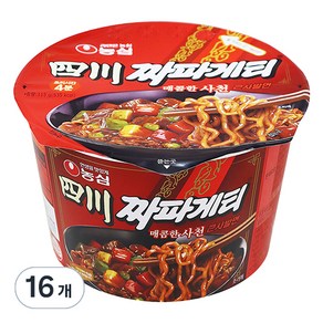 농심 사천 짜파게티 큰사발면 115g