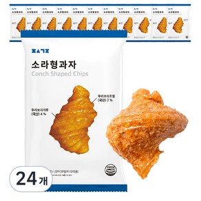 편식공장 소라형과자, 70g, 24개