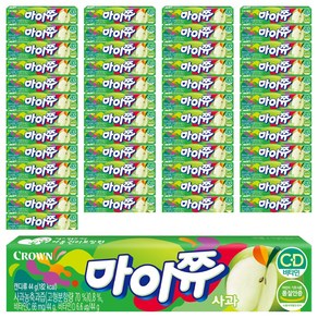 크라운 마이쮸 사과, 120개, 44g