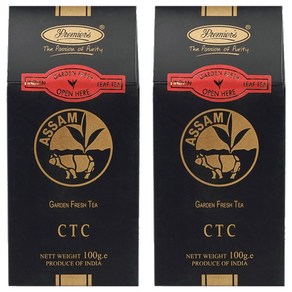 프리미어스티 스탠디팩 아쌈 CTC, 100g, 2개, 1개입