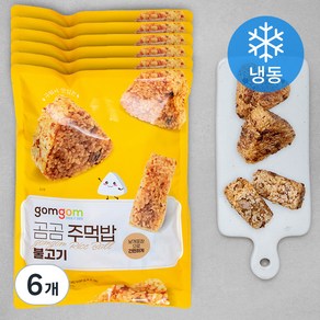 곰곰 주먹밥 불고기, 500g, 6개