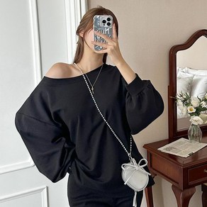 세이스타일 여성용 몽마르 루즈핏 맨투맨