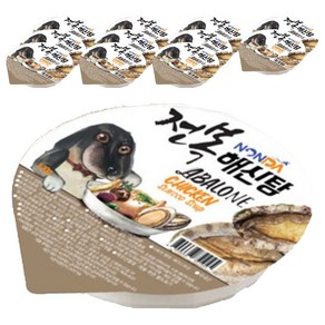 논다 전복해신탕 강아지간식, 전복, 120g, 12개