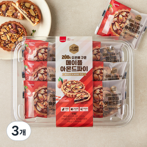 삼립 오븐에 구운 메이플 아몬드파이, 240g, 3개