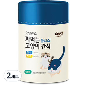 굿밸런스 고양이 짜먹는 간식 플러스 60p