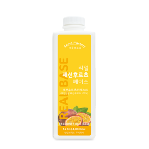 서울팩토리 리얼 패션후르츠 베이스 1.2kg, 1개