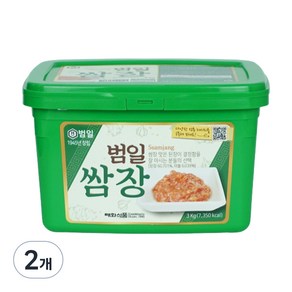 범일 쌈장, 3kg, 2개