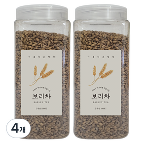 아름다운정성 보리차, 500g, 4개, 1개입