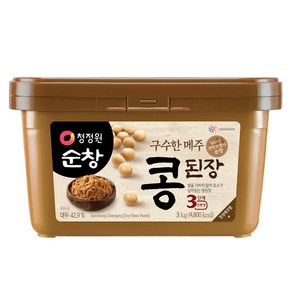 청정원순창 콩된장, 3kg, 1개