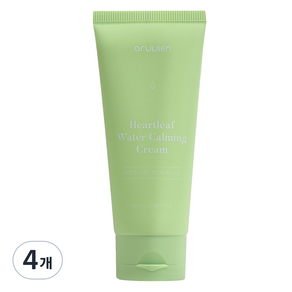 아르비엔 비건 어성초 수분 진정 크림, 4개, 100ml