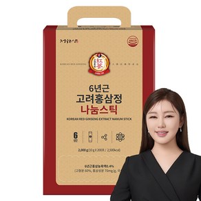 정원삼 6년근 고려홍삼정 나눔스틱, 200회분, 2kg, 1개