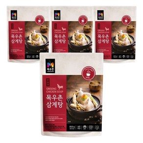 목우촌 삼계탕, 850g, 4개
