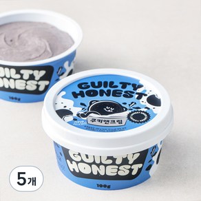 어니스트그릭 쿠키앤크림 요거트, 100g, 1개입, 5개