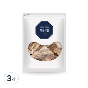 백송식품 황태껍질, 500g, 3개