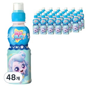 웅진 캐치 티니핑 밀크맛 음료, 200ml, 48개