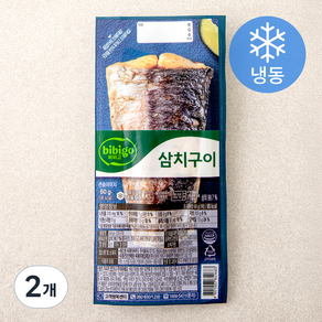 비비고 삼치구이 (냉동), 2개, 60g