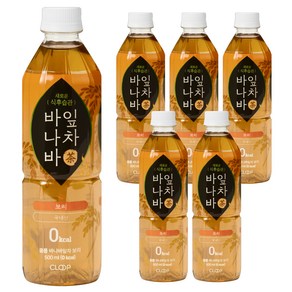 클룹 바나바잎차 보리, 6개, 500ml