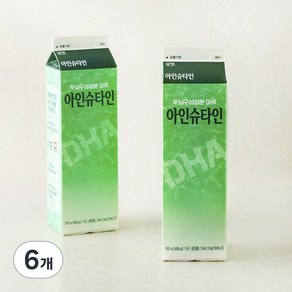 남양유업 아인슈타인 우유, 900ml, 6개