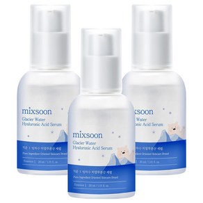 [비건뷰티] 믹순 빙하수 히알루론산 세럼, 30ml, 3개