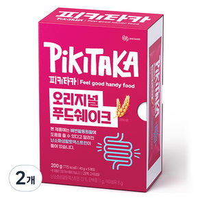 대상 피키타카 오리지널푸드쉐이크 5p, 200g, 2개