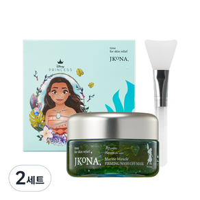 제이코나 모아나 팩 마린 미라클 퍼밍 워시 오프 마스크 100ml + 팩 브러쉬