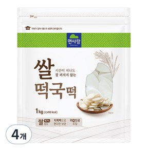 면사랑 쌀떡국떡, 1kg, 4개