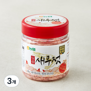 농협 수라명작 일품새우젓, 180g, 3개