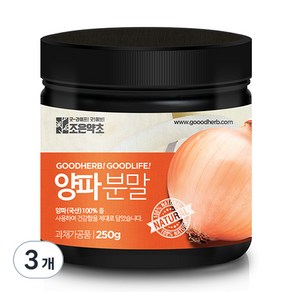 조은약초 양파가루, 250g, 3개