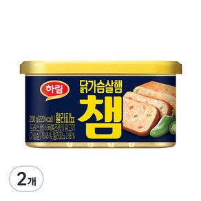 하림 챔 할라피뇨, 200g, 2개