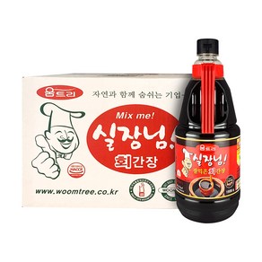 움트리 실장님 회 간장, 1.9kg, 6개