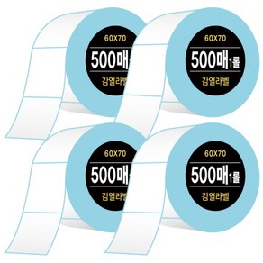 다다 감열라벨 500매 60*70mm