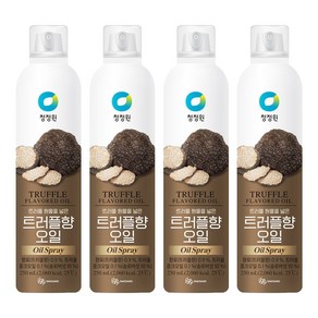 청정원 트러플향오일 스프레이, 250ml, 4개