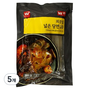 외갓집 넓은 당면 20, 300g, 5개