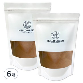헬로우그린 계피 시나몬 가루, 500g, 6개