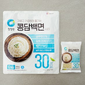 청정원 콩담백면 6개입