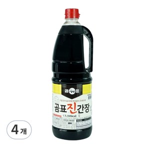 Gompyo 진간장, 1.7L, 4개