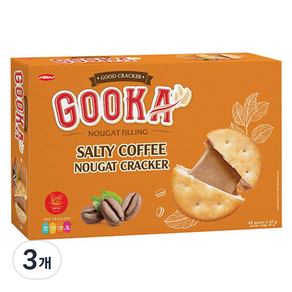 비비카 구카 솔티 커피 누가 크래커, 3개, 400g