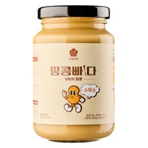 오감식탁 땅콩빠다 스무스 잼, 260g, 1개